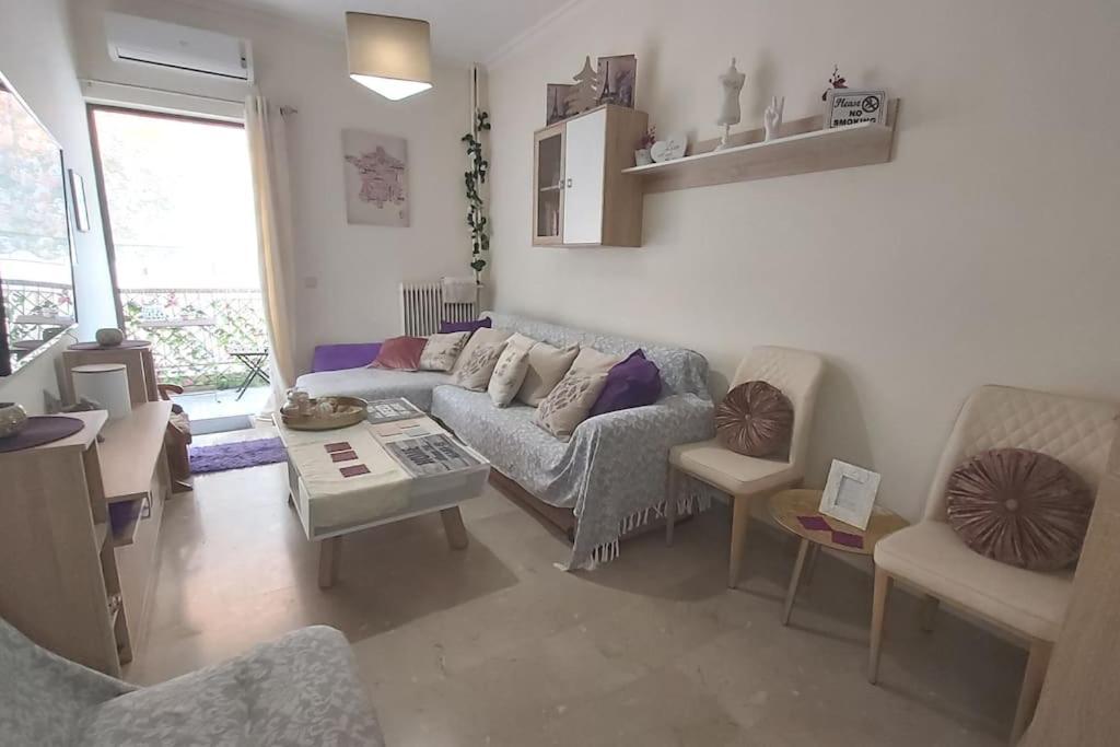 Theano'S Cozy & Quiet Lux Central Flat - Wifi & Full Amenities Patras Exterior foto