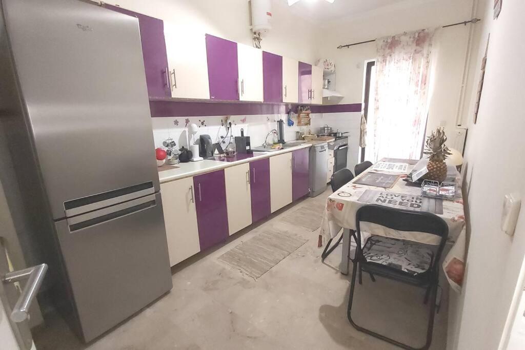 Theano'S Cozy & Quiet Lux Central Flat - Wifi & Full Amenities Patras Exterior foto